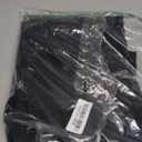 Chic Classic Collection Womens Cotton Pull-on Pant with Elastic Waist (14, Black Denim)