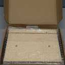 Mifoci 2 Pcs Wall Mounted Shoe Rack Organizer Wooden Modern Compact Wall Space Saving Shoe Holder Storage for Sneaker Footwear Slipper Boots Entryway Narrow Spaces Hallway(9.84'' Long)