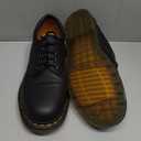 Dr. Martens 8053 5 Eye Padded Collar Shoe, Black Nappa, 10 UK/11 US Men
