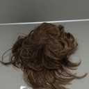 Swiking Mens Mullet Wig Light Brown Retro 70s 80s Disco Rocker Curly Punk Fancy Party Halloween Cosplay Costume Wigs (Light Brown)