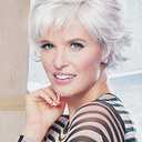 Kaneles Short Grey Wigs for Women Curly Wig with Bangs Fluffy Natural Looking Old Lady Synthetic Costume Daily Party Cosplay Use