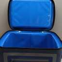 EVERFUN Soft Cooler 30 Can, Portable Insulated Small Cooling Lunch Box for Men and Women, Leakproof Ice Chest Bag for Travel, Beach, Camping, Beverage, Boating, Fishing, Tailgating, Work and Picnic (BLUE)