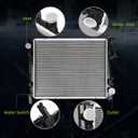 AUTOSAVER88 ATRD1041VC01 Radiator Compatible with 2002-2008 Dodge Ram 3500 2500 1500 Laramie ST SLT 3.7 V6 4.7 5.7 5.9L V8 ATRD1041