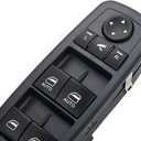 ZAPSOTS Master Power Window Switch for 2012-2015 Chrysler Town & Country,12-15 Dodge Grand Caravan,13-15 Dodge Ram 1500 2500 Front Left Driver Side Control switches.68110867AB(Green Light).3+9 PINS