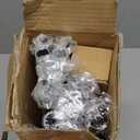 Brass Double Curtain Rod, Warm Gold Extra Long Dual Curtain Rods for Windows 120 to 170 Inch, 1 Inch Adjustable Heavy Duty Spliced Double Rod, Pro-Plating Process, Aluminium Finials