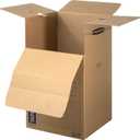 Bankers Box Tall Wardrobe Box 3 Pack, Tape-Free Design, 24" x 24"x 40"(7710501)