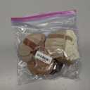 Toes Home No Show Socks Womens Cushioned Low Cut Athletic Hidden Liner Socks for Sneakers Footies Ankle Sports Invisible Running Socks 6 Pairs, Tan, Size 6-9