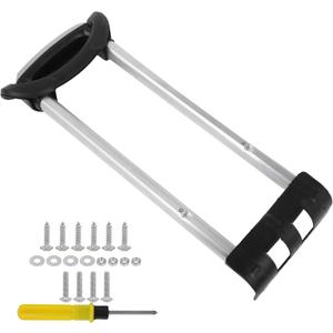 Luggage Telescopic Handle 20.08" Replacement G002# for 20 inch Suitcases with Screw