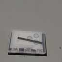 Uyiton Compatible with iPhone 17 Pro Max Camera Lens Protector - [Not Easy to Break][Strong Adsorption][Case-Friendly] Metal Tempered Glass Rear Camera Screen Cover - Silver