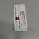 2-in-1 Painless Eyebrow Trimmer & Flawless Facial Hair Remover for Women - Gentle Dual Head Design for Brows, Lip, Chin, Cheeks - Rechargeable Type-C, Gift for Women(White)