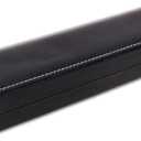 BLUECELL Black PU Leather Rectangle Bracelet Watch Gift Box Case