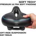 BELL Comfort 820 Soft Tech Bike Seat - Black