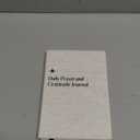 Christian Daily Prayer & Gratitude Journal, Faith Based Daily Planner, Biblical Affirmations, Prayer Requests, Prayer Journal, Bible Journal For Women & Men (White Cotton)