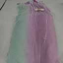 XiDi Curtains for Girls Bedroom Decor, Rainbow Blackout Curtains for Kids Room Decor, Purple for Little Girl Room, Unicorn Wall Decals Pink Curtains Green, 63 Inches Long 34 Wide 1 Panel