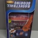 Indoor Basketball Hoop Boys Gifts for Teens Door Room Basketball Hoop Mini Hoop with Scoreboard, 3 Balls and Batteries Basketball Toys for 8 9 10 11 12