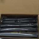 Ravinte Hardware 10 Pack Silver Cabinet Handles, 5.9 Inch (150mm) Finger Edge Pulls, 5 Inch Hole Center, Finger Pulls for Cabinets