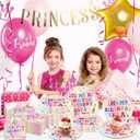 Its Me Hi Im The Birthday Girl Its Me Tableware Set In My Birthday Era Party Supplies Paper Plates and Napkins for Girls Birthday Decorations