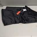 Table Cloth Rectangle Table Cover 71x55 Inches Faux Linen Wrinkle Free and Waterproof Rectangle Black Tablecloth for Kitchen Dining Party Wedding