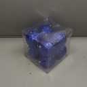 MCEAST 8 Pieces 4 Inches Christmas Ball Ornaments Sequin Glitter Ball Decorative Xmas Baubles Set Festive Hanging Ornaments for Xmas Tree House Holiday Wedding Party Decoration, Royal Blue