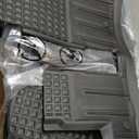 3W Floor Mats & Seat Back Mats & Cargo Liner for Chevrolet Chevy Traverse & GMC Acadia 2024-2026 (Only 7 Seats) & Buick Enclave 2025-2026, All Weather TPE Custom Fit Full Set Floor Liners