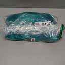 47inch/120cm Long Green Straight Cosplay Wig with 2 Ponytail Peluca Verde Wigs with Bangs for Women Anime Outfit Lolita Wig with Green Pigtails Wigs for Halloween Party Costume+Hair Cap