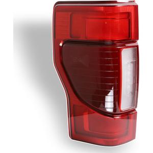 LED Tail Rear Lights W/Blind Spot Compatible with Ford F250 F350 F450 Super Duty 2020 2021 2022 Brake Taillights Lamp Assembly Left Driver Side Replace LC3Z13405E FO2800282