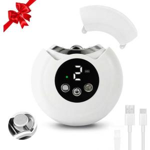 Electric Nail Clipper, Baby Nail Clipper with LED Light & 3 Speed, 2-in-1 Baby Nail Trimmer with Storage Box, Automatic Nail File, Electric Nail Clippers for Seniors, Baby, Adult (Purple)