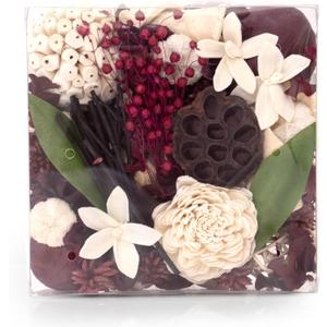 ANDALUCA Maison Box Fragrance Potpourri Decorative Vase & Bowl Filler Home Dcor (Pomegranate Ginger)