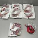 Kurt Adler 5-5.5-Inch Noble Gems Glass Wonderland Gift Set, 4-Piece Set