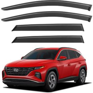 Window Visors Rain Guards for 2022 2023 2024 2025 2026 Hyundai Tucson