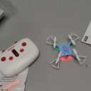 SYMA Drone for Kids, Easy Pocket RC Quadcopter with Altitude Hold, 3D Flips, Speed Switch Modes, Headless Mode, Protection Guards Helicopter Gift for Boys Girls Light Blue