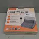 CYFIE Feet Warmers, Under Desk Foot Warmer for Women Men, Electric Heating Pad, 10 Level Heating 3 Level Timer with Auto Shut-Off, Winter Warmer for Home, Office, Indoor