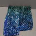 Mermaid Leggings for Women Fish Scale Leggings High Waisted Full Length Pants for Halloween Dance Party