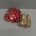 2 Pcs Christmas Cow Bells with 8 Pcs Red Velvet Bows Vintage Rustic Gold Bell with Hanging Rope Ornaments Ribbon Bows for Xmas Tree Wall Home Decor Wreath Garland Garden Indoor Outdoor