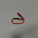 JSAUX Headphone Adapter for iPhone Lightning to 3.5mm Adapter [Apple MFi Certified] Compatible with iPhone 14 Pro Max/14 Plus/13 12 11 Pro Max/SE/XS-Red