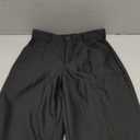 NUMYEAN Girls Dress Pants Wide Leg Uniform Pants for Teen Girls Preppy Clothes Black Size 13-14 Years