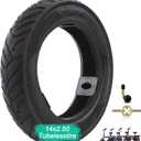 14" Bike Tires Foldable 14x2.50(64-254) Explosion-Proof Solid Electric Bicycle Tire Tubeless Puncture Resistant Ebike Tire Suitable for E Bikes for Men, Kids