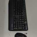 Logitech MK345 Wireless Combo Full-Sized Keyboard with Palm Rest and Comfortable Right-Handed Mouse, 2.4 GHz Wireless USB Receiver, Compatible with PC, Laptop,Black (1 Pack)