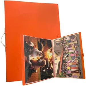 Puzzle Storage Folder with 20 Horizontal Insert Pocket, Suitable for Puzzle Enthusiasts