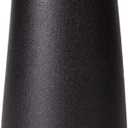 12 Inch Tall Premium Quality Ceramic Vase | Flower Vase for Home Decor | Farmhouse Decor, Desk Decor, Modern Decor, Aesthetic Room Decor, Black Vase for Bohemian Decor, Pampas Vase, Black