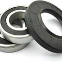 DC62-00156A, 6601-002637 6601-000148 DC97-17040B DC97-19636A Washer Tub Bearing Seal Kit compatible with Samsung Washer