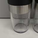 CIRCLE JOY Gravity Electric Salt and Pepper Grinder Set Automatic Salt and Pepper Grinder Set with LED Light, Battery Operated, Adjustable Coarseness, Large Capacity, for Home Kitchen BBQ, Black