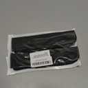 JIUANODD 2 Pack Leather Pouches Set for Women Cosmetic and Eyebrow Pencil Storage Bag, Black and Brown Pouches with Zipper, Aesthetic Canvas Bags, Purse or Office Supplies