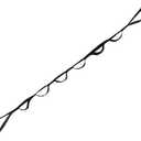 Fun and Function Daisy Chain for Swings - Sensory Swing Extension Strap - Adjustable Swing Strap Heavy Duty - Black Swing Chain - Extra Long Swing Strap