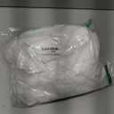 NICETOWN Non-See-Through White Sheer Curtains 96 inches Long 2 Panels, Privacy Rod Pocket & Back Tab Window Drapes Light Filtering for Bedroom/Living Room, W52 x L96