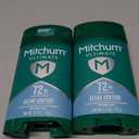 Mitchum Ultimate 72H Odor Protection Mens Antiperspirant & Deodorant, Invisible Solid, Clean Control, 2 pack