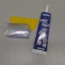 Air Mattress Patch Kit, Waterproof Vinyl Repair Kit, High Strength PVC Adhesive for Inflatables, PVC Boats, Vinyl Glue (60ml/1 Pack)