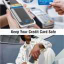 Miroddi for MagSafe Wallet, Works with Apple Find My, Stronger Magnetic Phone Wallet Tracker for iPhone 16/15/14/13/12 Series, Magnetic Card Holder with Privacy Flap, RFID Blocking, Fit 7 Cards, Gray