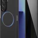 Ruky Magnetic Case for Z Fold 7, with Privacy Screen Protector, Z Fold 7 Case [Compatible with MagSafe], Slim Thin Protective Full Body Phone Cover for Samsung Galaxy Z Fold 7 5G, Black