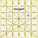 Omnigrid 6" x 6" Square Quilting and Sewing Ruler